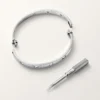 Love-armbånd, klassisk modell, 10 diamanter