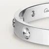 Love-armbånd, klassisk modell, 10 diamanter