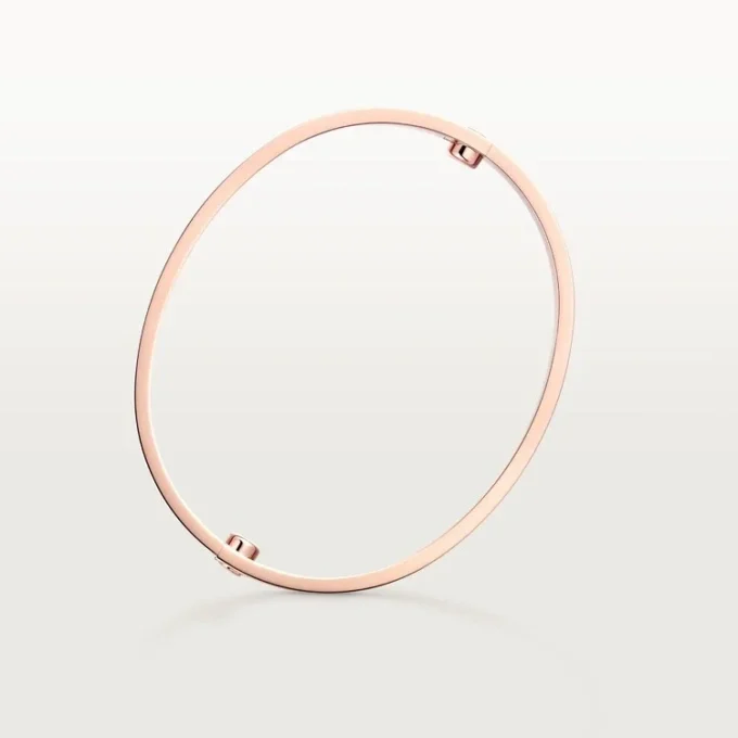 Love-armbånd, klassisk modell, 10 diamanter