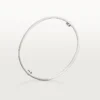 Love-armbånd, klassisk modell, 10 diamanter