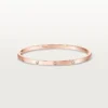 Love-armbånd, liten modell, 10 diamanter