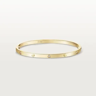 Love-armbånd, liten modell, 6 diamanter