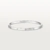 Love-armbånd, liten modell, 6 diamanter