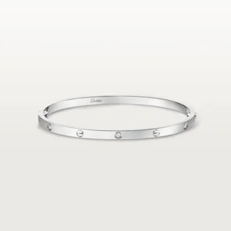 Love-armbånd, liten modell, 6 diamanter