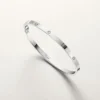 Love-armbånd, liten modell, 6 diamanter