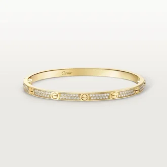 Love-armbånd, liten modell, pavé