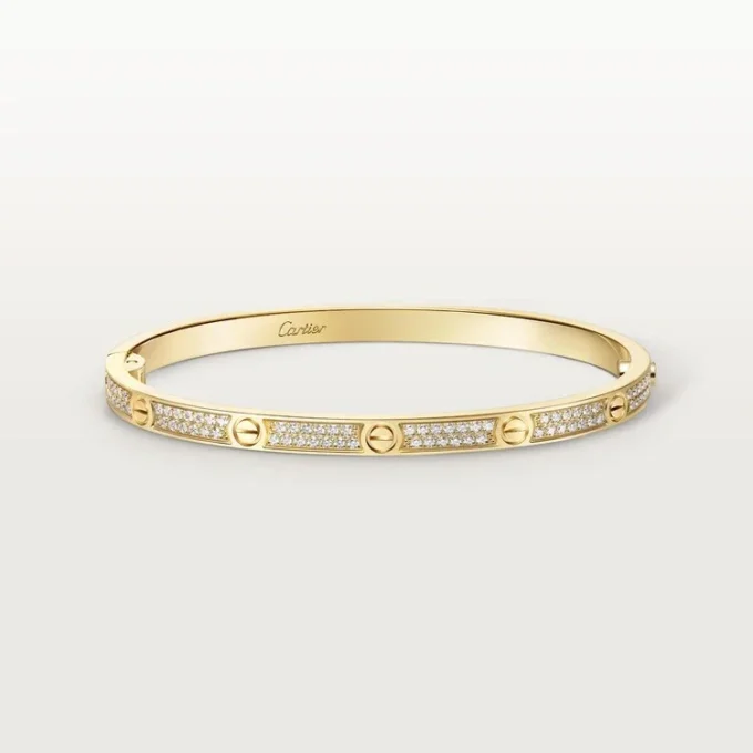 Love-armbånd, liten modell, pavé