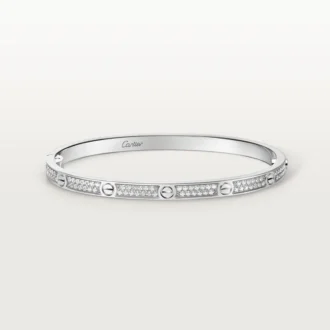 Love-armbånd, liten modell, pavé