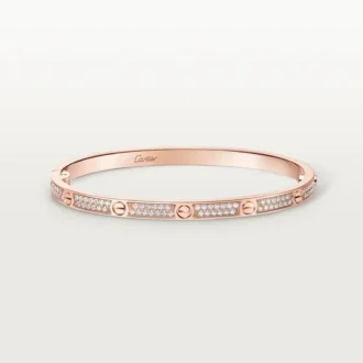 Love-armbånd, liten modell, pavé