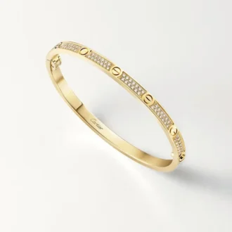 Love-armbånd, liten modell, pavé