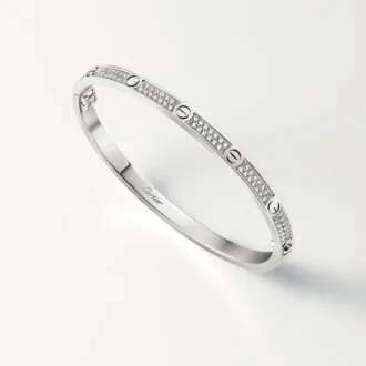 Love-armbånd, liten modell, pavé