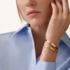 Love-armbånd, liten modell, pavé