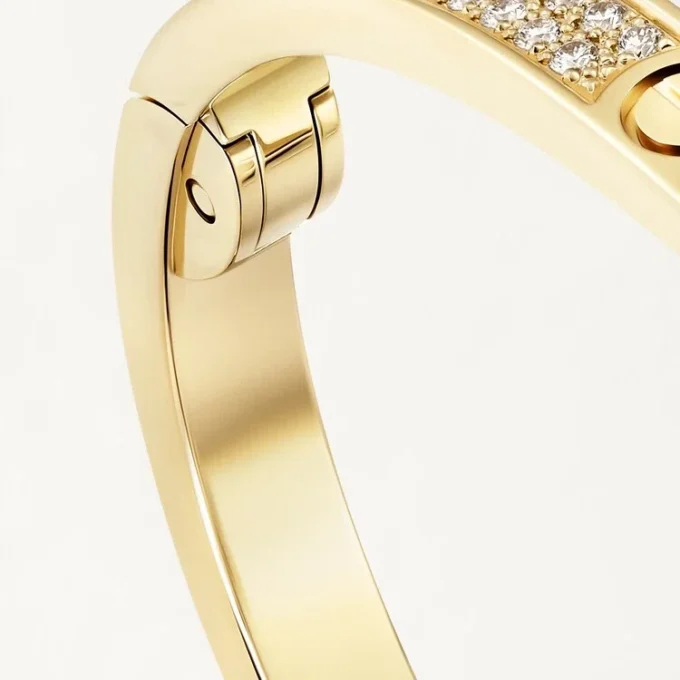 Love-armbånd, liten modell, pavé