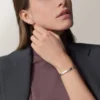 Love-armbånd, medium modell, 4 diamanter