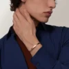 Love-armbånd, medium modell, 4 diamanter