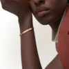 Love-armbånd, medium modell, 4 diamanter