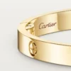 Love-armbånd, medium modell, 4 diamanter
