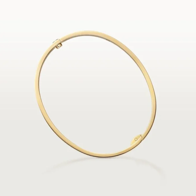 Love-armbånd, medium modell, 4 diamanter