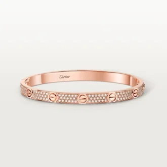 Love-armbånd, medium modell, pavé