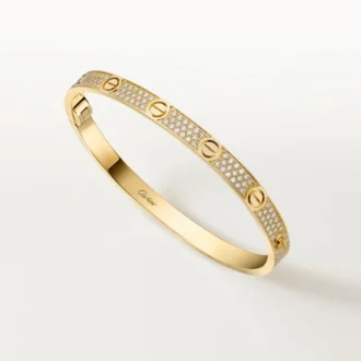 Love-armbånd, medium modell, pavé