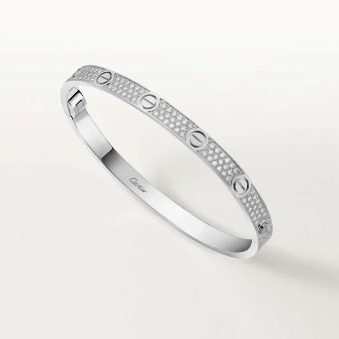 Love-armbånd, medium modell, pavé