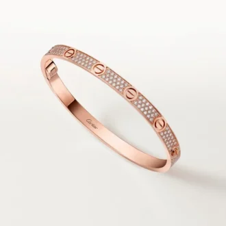 Love-armbånd, medium modell, pavé