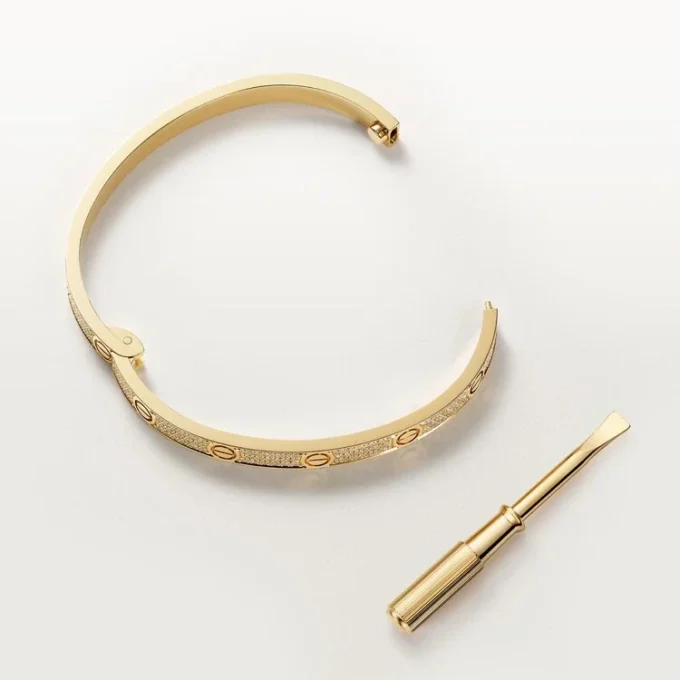 Love-armbånd, medium modell, pavé