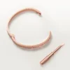Love-armbånd, medium modell, pavé