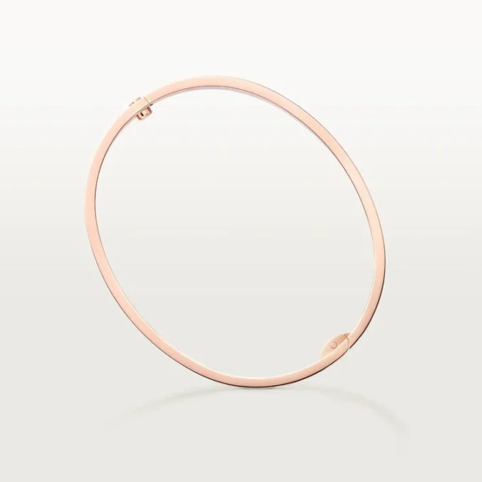 Love-armbånd, medium modell, 4 diamanter