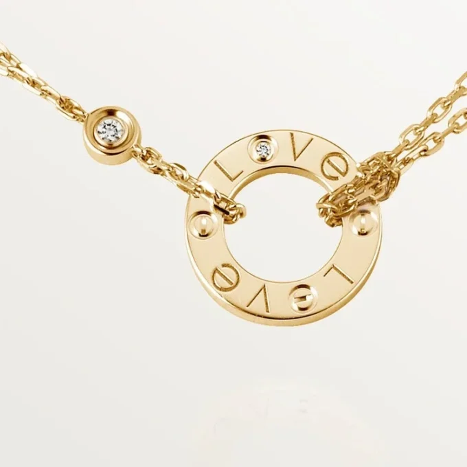 Love diamantanheng, gult gull | Cartier Us