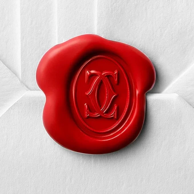 Love enkeltørering – rosagull – Cartier