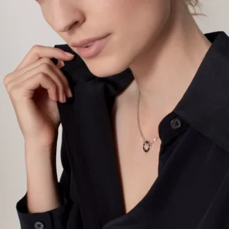 Love-halskjede, 2 diamanter – hvitt gull, diamanter – Cartier