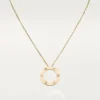 Love-halskjede, 3 diamanter – gult gull, diamanter – Cartier