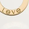 Love-halskjede, 3 diamanter – gult gull, diamanter – Cartier