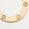 Love-halskjede, 3 diamanter – gult gull, diamanter – Cartier