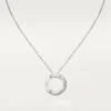 Love-halskjede, 3 diamanter – hvitt gull, diamanter – Cartier