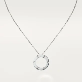 Love-halskjede, 3 diamanter – hvitt gull, diamanter – Cartier