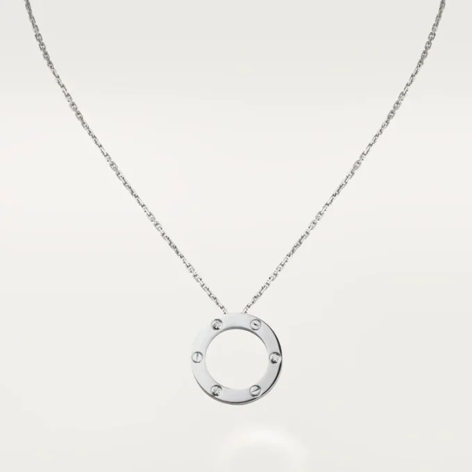 Love-halskjede, 3 diamanter – hvitt gull, diamanter – Cartier