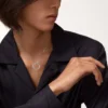 Love-halskjede, 3 diamanter – hvitt gull, diamanter – Cartier