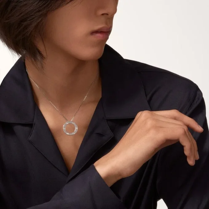 Love-halskjede, 3 diamanter – hvitt gull, diamanter – Cartier