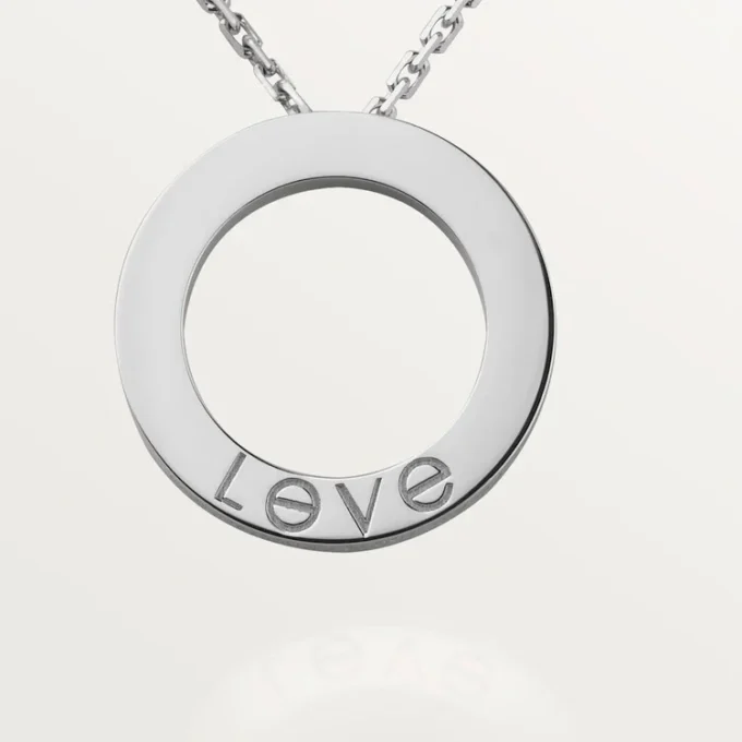 Love-halskjede, 3 diamanter – hvitt gull, diamanter – Cartier