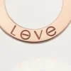 Love-halskjede, 3 diamanter – rosagull, diamanter – Cartier