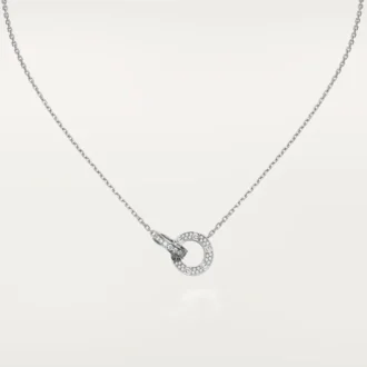 Love-halskjede, diamantbelagt – hvitt gull, diamanter – Cartier