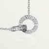 Love-halskjede, diamantbelagt – hvitt gull, diamanter – Cartier
