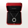 Love-halskjede, diamantbelagt – hvitt gull, diamanter – Cartier
