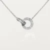 Love-halskjede, diamantbelagt – hvitt gull, diamanter – Cartier