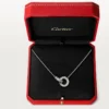 Love-halskjede, diamantbelagt – hvitt gull, diamanter – Cartier