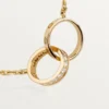 Love-halskjede, diamanter – gult gull, diamanter – Cartier