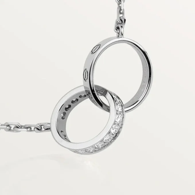 Love-halskjede, diamanter – hvitt gull, diamanter – Cartier
