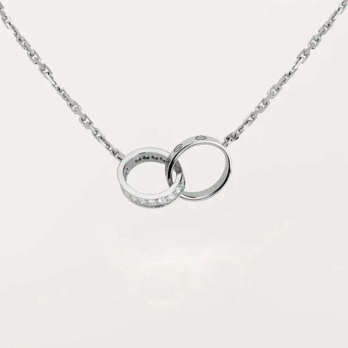 Love-halskjede, diamanter – hvitt gull, diamanter – Cartier